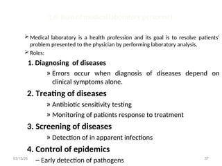 Comprehensive Overview of Medical Laboratory Services and Their Role in ...