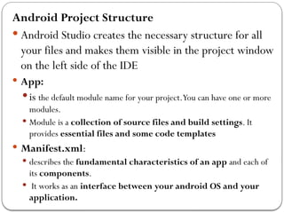 Comprehensive Introduction to Android Mobile Programming and ...