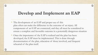 Organization and Administration of Emergency Care (DPT) Lecture 1. | PDF