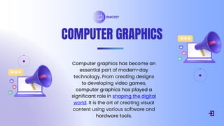 Comprehensive Overview of Computer Graphics: History, Types ...