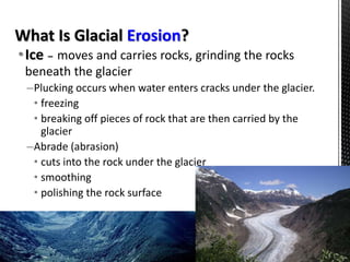 Erosion and deposition | PPTX
