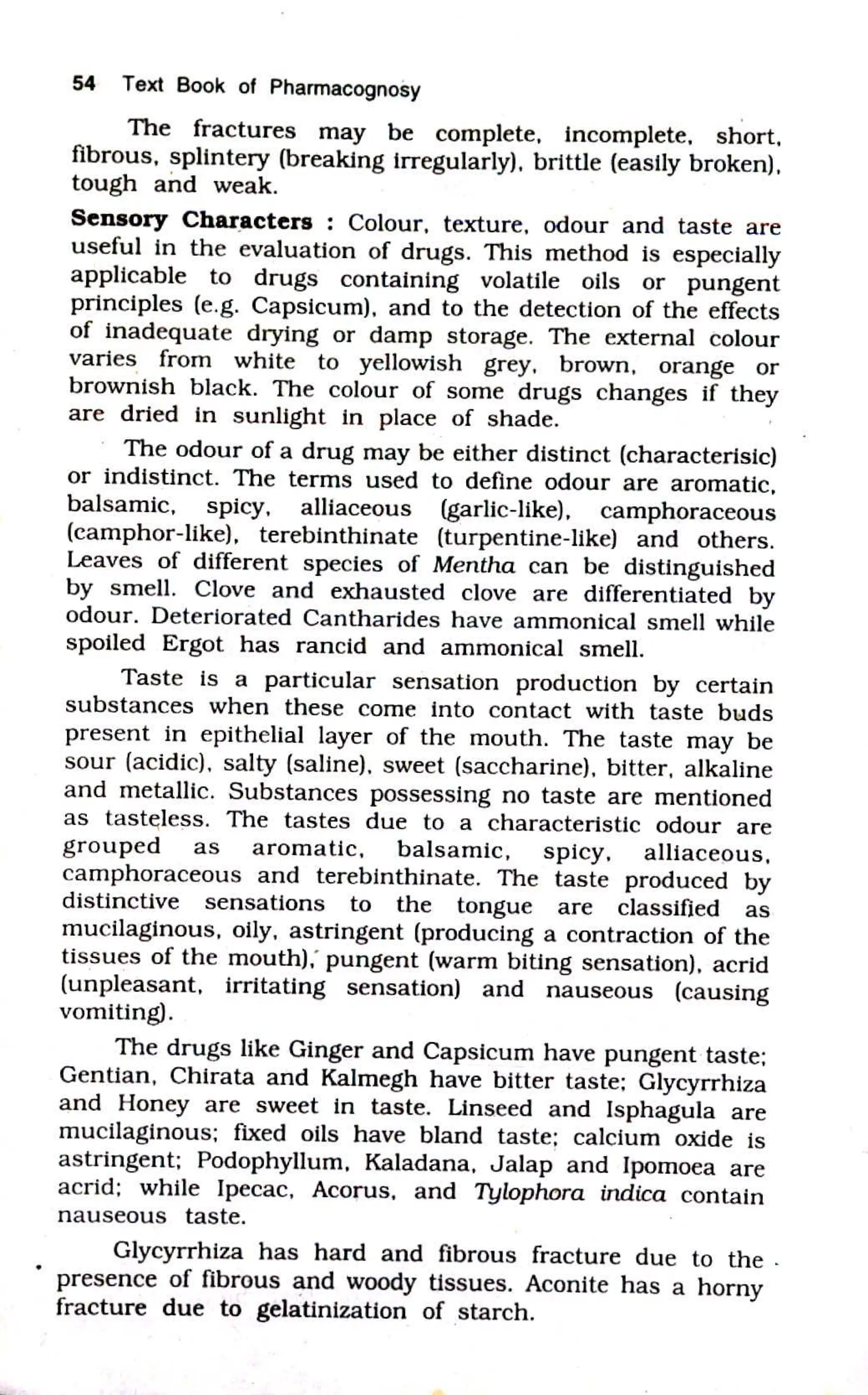 evaluation of crude drugs chapter pdf notes | PDF
