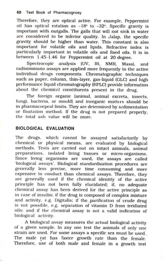 evaluation of crude drugs chapter pdf notes | PDF