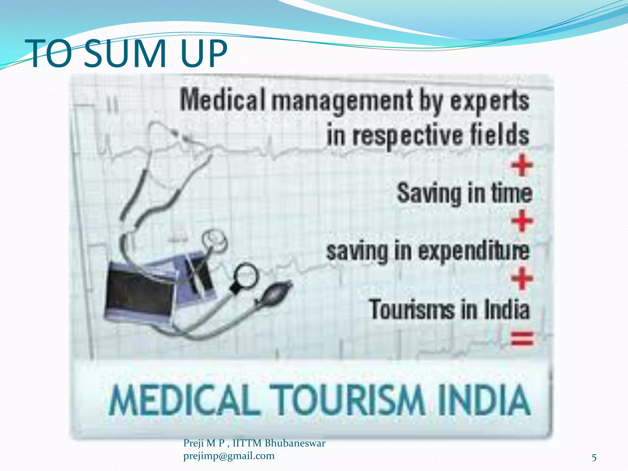 TO SUM UP
5
Preji M P , IITTM Bhubaneswar
prejimp@gmail.com
 