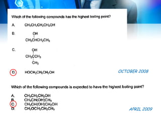 OCTOBER 2008

APRIL 2009

 