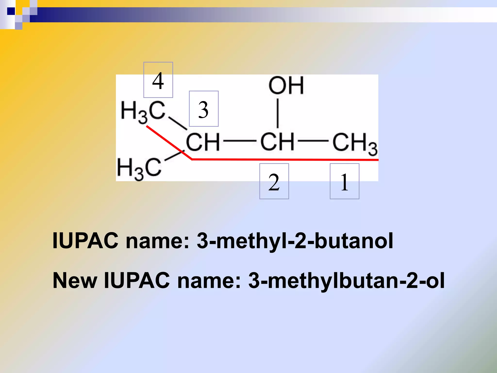 Chapter 1 alcohols | PPTX