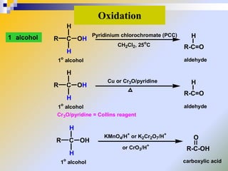 Chapter 1 alcohols | PPTX