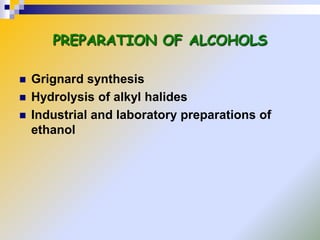 Chapter 1 alcohols Slide 36