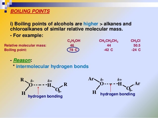 Chapter 1 alcohols