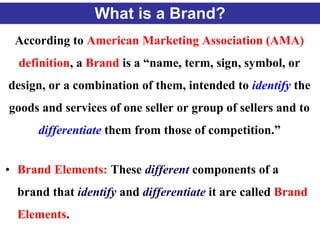 Brand management chapter 1 brands and brand management | PPT
