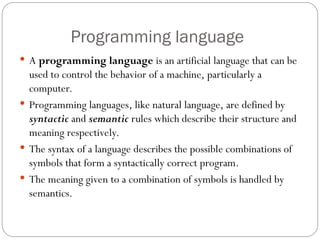 Chapter 1- C++ programming languages +.ppt