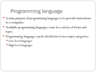 Chapter 1- C++ programming languages +.ppt