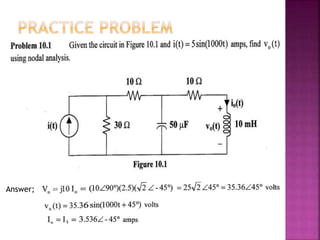 Circuit Theory Math Example Chapter 1 circuit theorem | PPTX