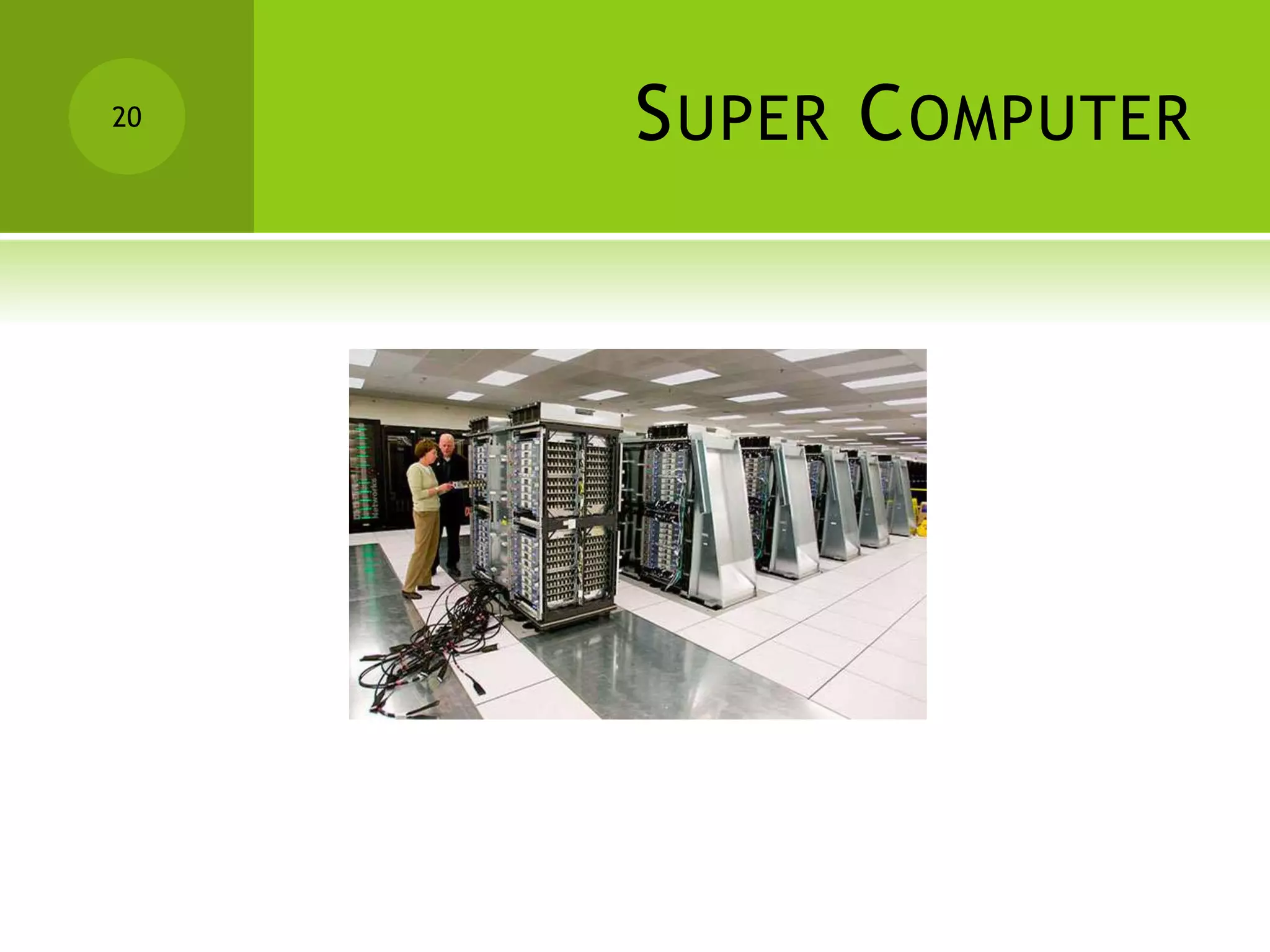 SUPER COMPUTER
20
 