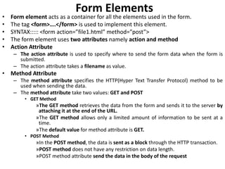 Std 12 Computer Chapter 1 Creating Html Forms Using KompoZer | PPT