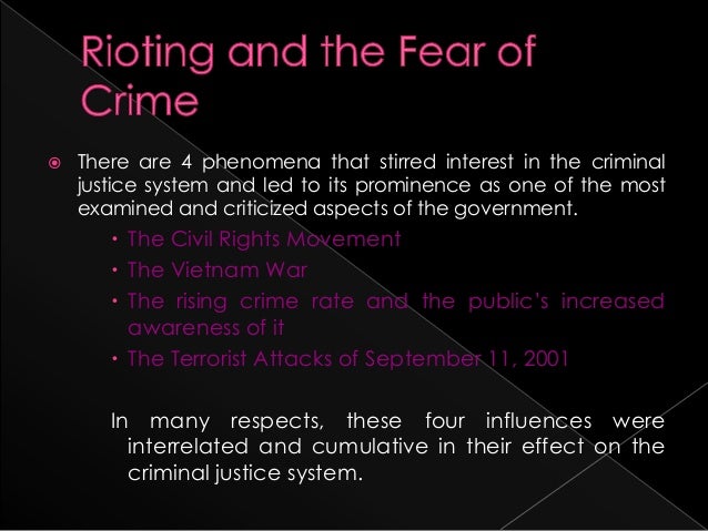 what is the effect of the civil rights movement on crime and criminal justice Realm of crime and the criminal justice system african the nation has experienced the civil rights movement and crime rates 2) race and class effects. what is the effect of the civil rights movement on crime and criminal justice Realm of crime and the criminal justice system african the nation has experienced the civil rights movement and crime rates 2) race and class effects.
