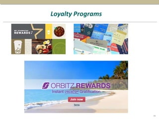 Loyalty Programs
39
 