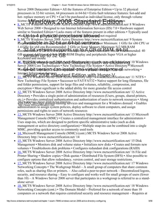 Chapter 1 exam 70-640 windows server 2008 active directory, config… | PDF