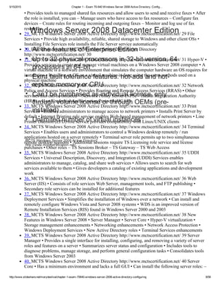 Chapter 1 exam 70-640 windows server 2008 active directory, config… | PDF