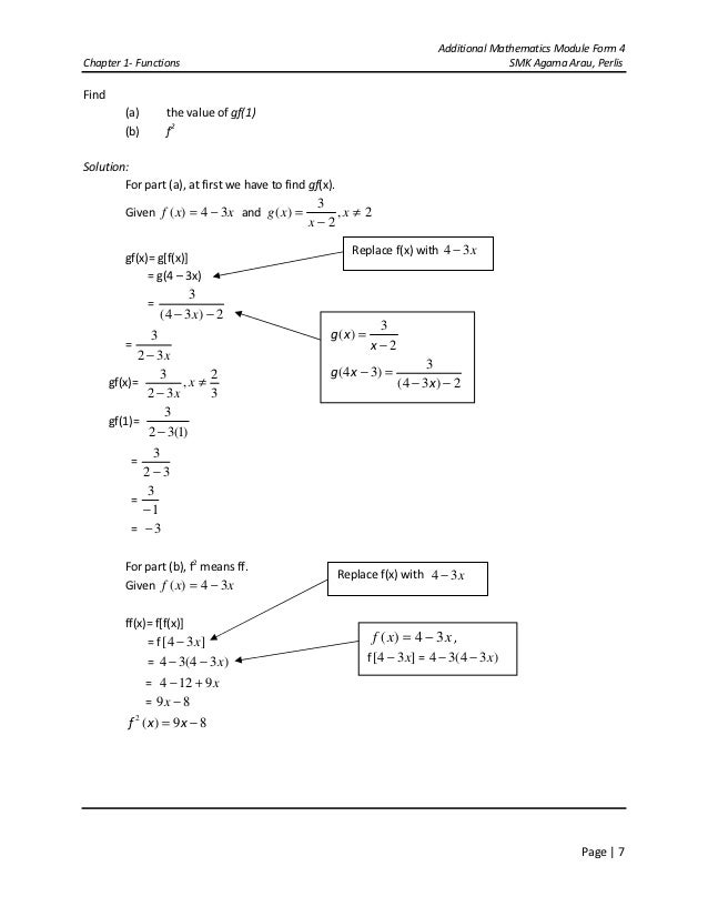 Chapter 1 Functions