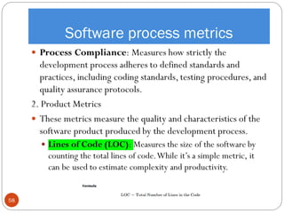 Software process metrics
58
 