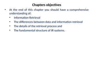 Chapter 1 - Introduction to IR Information retrieval ch1 Information ...