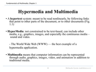 Hypermedia Systems Chapter 1 - Introduction to Multimedia (1).ppt