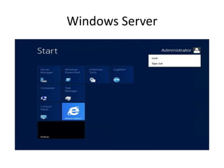 Windows Server
 