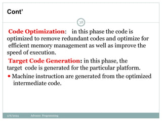 Comprehensive Overview of Programming Languages and Paradigms | PPTX