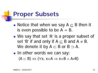 Mathematics Sets and Logic Week 1
