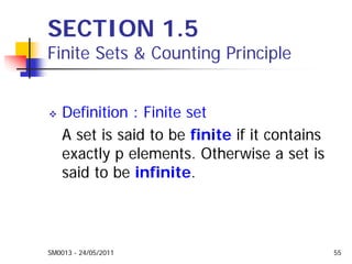 Mathematics Sets and Logic Week 1