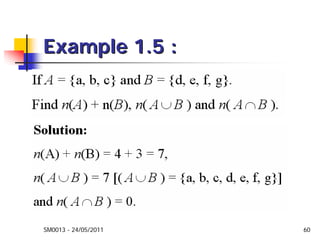 Mathematics Sets and Logic Week 1