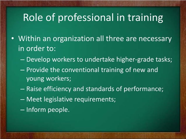 Introduction During Training Training And Development Introduction – KKSPD