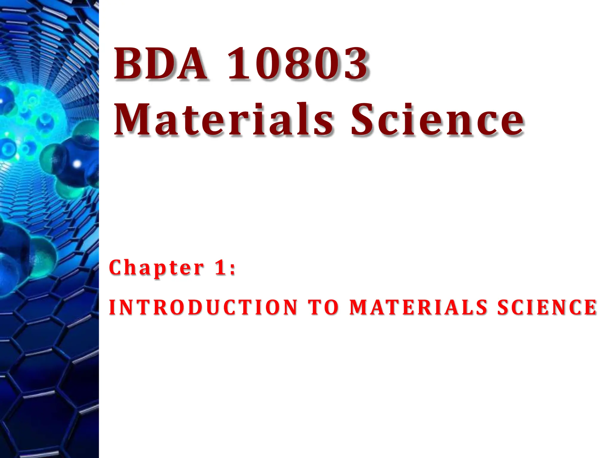 chapter1 introduction materials science notes. | PDF | Chemistry | Science