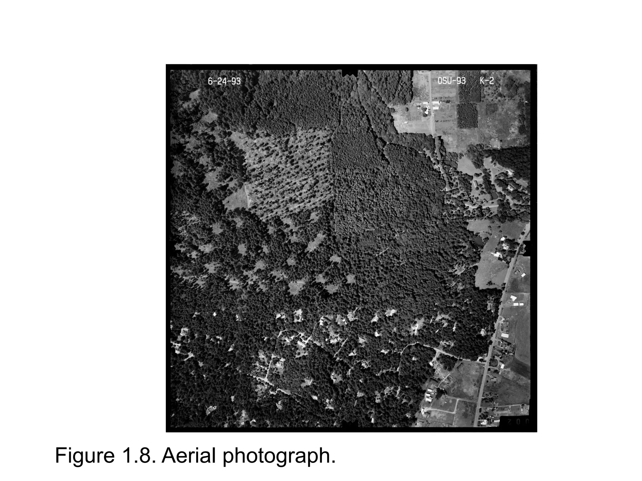 Figure 1.8. Aerial photograph.
 