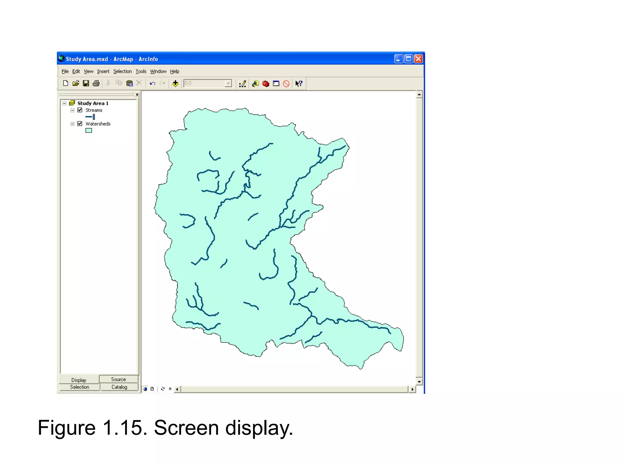 Figure 1.15. Screen display.
 