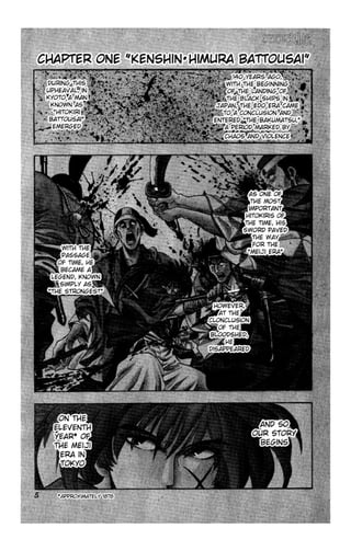 Rurouni Kenshin: Act 001 - kenshin • himura battousai