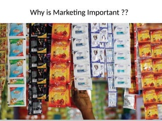 Why is Marketing Important ??
 