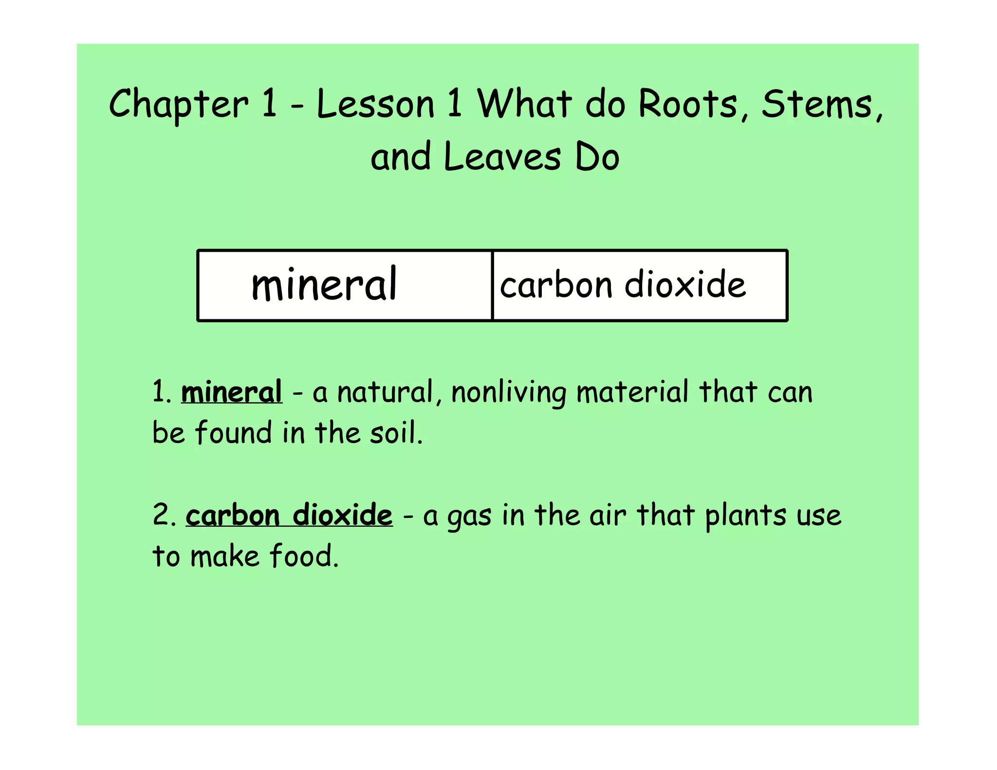 Chapter 1 lesson 1 PPT