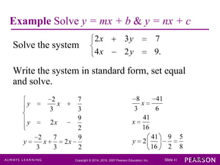 Chapter 1 linear equations and straight lines | PPTX
