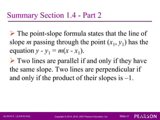 Chapter 1 linear equations and straight lines | PPTX