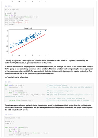 Chapter 1: Linear Regression | PDF