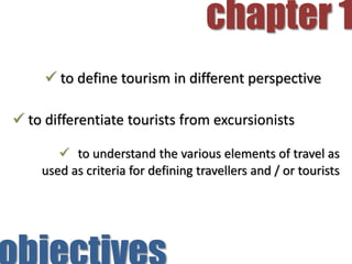 Understanding Tourism Tourism ( Importance of Tourism ) | PPTX