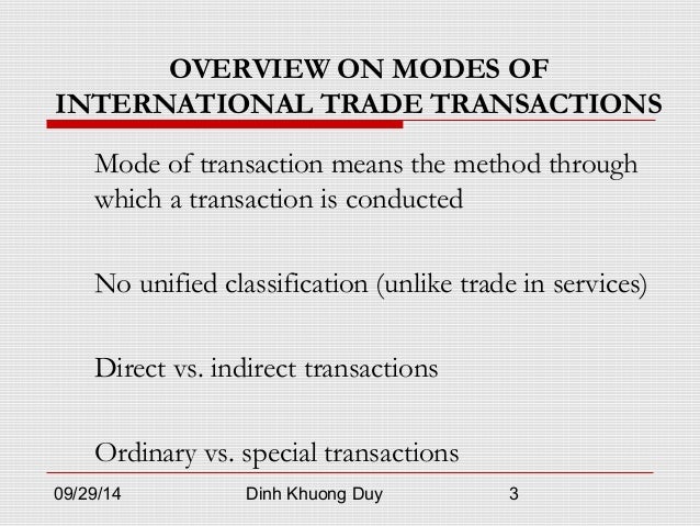 decree vs law Chapter international modes 1 trade of transactions decree vs law Chapter international modes 1 trade of transactions