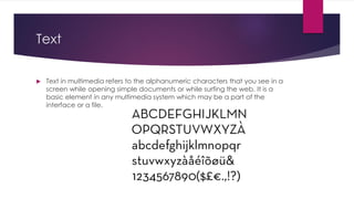 Chapter 1 - Multimedia Fundamentals | PDF