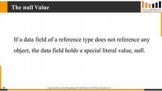 Chapter 1 - Objects and Classes - Slides covering Introduction to ...