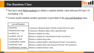 Chapter 1 - Objects and Classes - PPT presentation covering Classes and ...