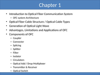Ofc Array Chapter 1 - OFC Intro and Components.pptx