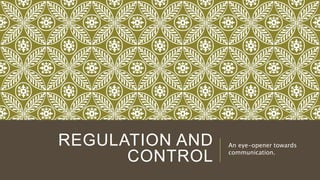 Chapter 1 on the nature of communication | PPTX