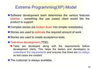Xp Software Engineering Introduction Software and Software Engineering | PPT